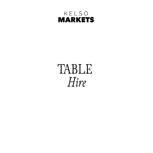 Table Hire - ADD ON